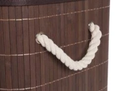 Bamboe Wasmand - Met Extra Waszak Met 2 Vakken - Bruin -Huishoudelijke Artikelen Winkel 1200x900 78