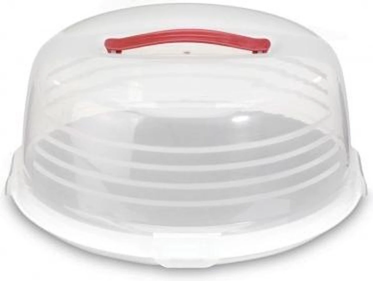 Curver Chef@Home Cakedoos - Wit/transparant 5 Curver Chef@Home Cakedoos - Wit/transparant - Afbeelding 3