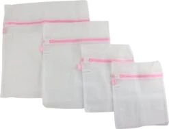 Merkloos Orange85 Waszakken 4 Stuks - 4 Maten - Lingerie - Bh - Schoenen - Schoenen -Huishoudelijke Artikelen Winkel 1200x912 1