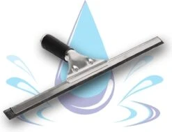 Professionele Raamwisser 35 Cm Wisser Van Rvs Met Natuurrubber Vensterwisser