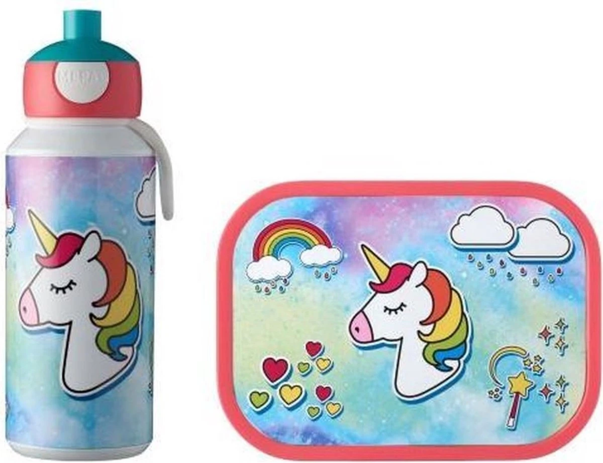 Mepal – Lunchset Campus (pu + Lb) – Pop-up Drinkfles En Broodtrommel Voor Kinderen – Unicorn – Bento Box – Lekvrij 12 Mepal – Lunchset Campus (pu + Lb) – Pop-up Drinkfles En Broodtrommel Voor Kinderen – Unicorn – Bento Box – Lekvrij - Afbeelding 10