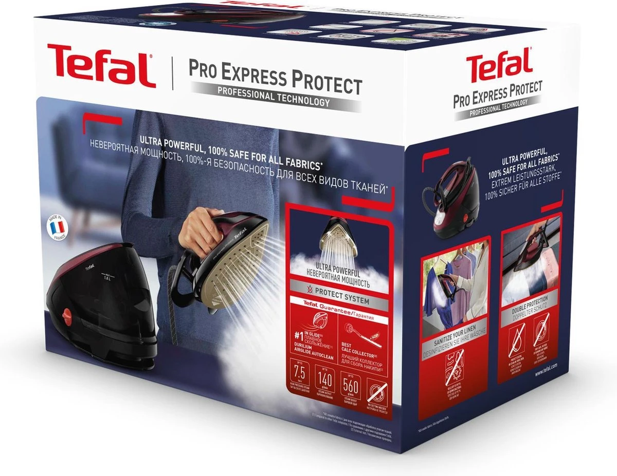 Tefal GV9230 Pro Express Protect Stoomgenerator Rood/Zwart 11 Tefal GV9230 Pro Express Protect Stoomgenerator Rood/Zwart - Afbeelding 9