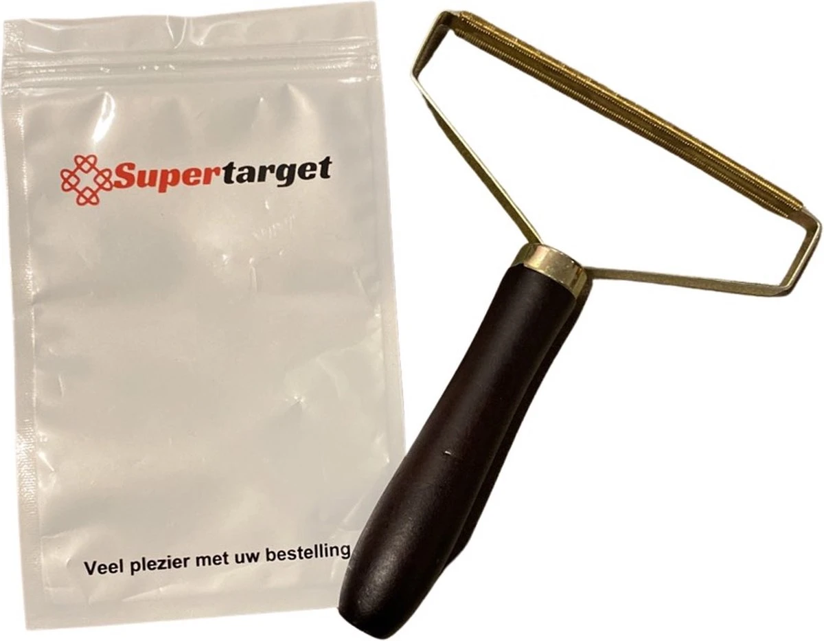 Supertarget Pro Pluizen Verwijderaar Zwart Goud - Draagbare Lint Remover - Verwijdert Pluisjes - Voor Tapijt - Wollen Kleding - Huisdieren - Makkelijk Mee Te Nemen 5 Supertarget Pro Pluizen Verwijderaar Zwart Goud - Draagbare Lint Remover - Verwijdert Pluisjes - Voor Tapijt - Wollen Kleding - Huisdieren - Makkelijk Mee Te Nemen - Afbeelding 3