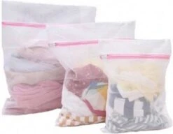 Merkloos Orange85 Waszakken 4 Stuks - 4 Maten - Lingerie - Bh - Schoenen - Schoenen -Huishoudelijke Artikelen Winkel 1200x935