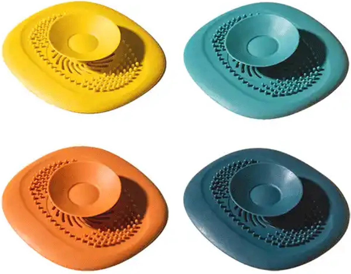 Luxe Doucheputje Afvoer Plug Zeef Stopper Stop - Universele Haarfilter Haarvanger Gootsteenstop Afvoerstop Onderdeel Afvoerputje Stopper Putje Rooster Voor Wastafel Gootsteen Spoelbak Bad Douchebak Keuken Wasbak Badkuip Aanrecht - Siliconen - Geel 8 Luxe Doucheputje Afvoer Plug Zeef Stopper Stop - Universele Haarfilter Haarvanger Gootsteenstop Afvoerstop Onderdeel Afvoerputje Stopper Putje Rooster Voor Wastafel Gootsteen Spoelbak Bad Douchebak Keuken Wasbak Badkuip Aanrecht - Siliconen - Geel - Afbeelding 6