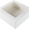 Taartdoos Met Venster 26x26x9cm. Wit 3st 1 Taartdoos Met Venster 26x26x9cm. Wit 3st -Huishoudelijke Artikelen Winkel 1200x956