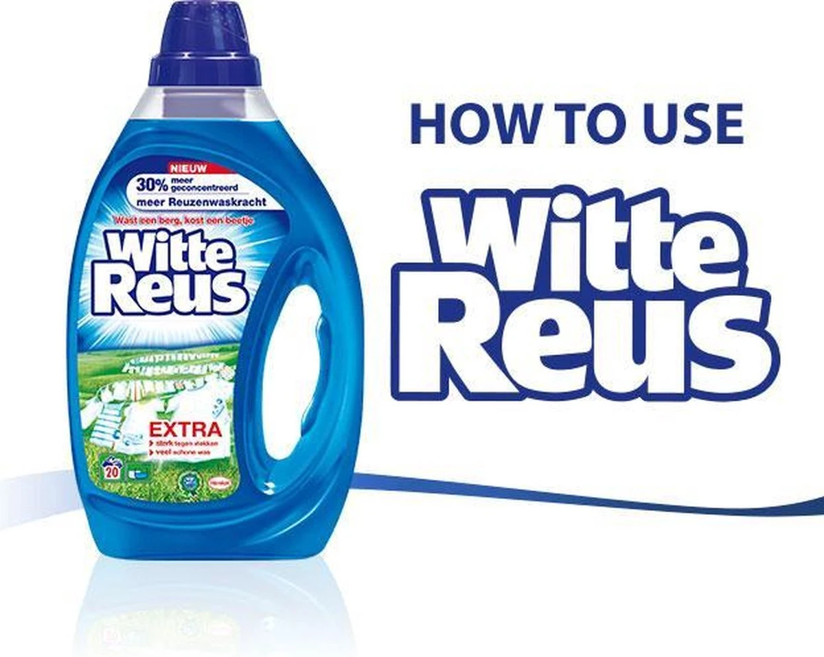 Zwarte Reus Gel - 44 Wasbeurten - Vloeibaar - Wasmiddel 4 Zwarte Reus Gel - 44 Wasbeurten - Vloeibaar - Wasmiddel - Afbeelding 2