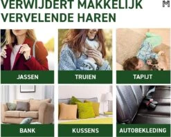 MENSMUNDI® Haarverwijderaar Voor Huisdieren - Haarverwijderaar Kleding - Haarverwijderaar Wasmachine - 4 Stuks - 6 Gratis Anti-haar Balletjes -Huishoudelijke Artikelen Winkel 1200x961 4