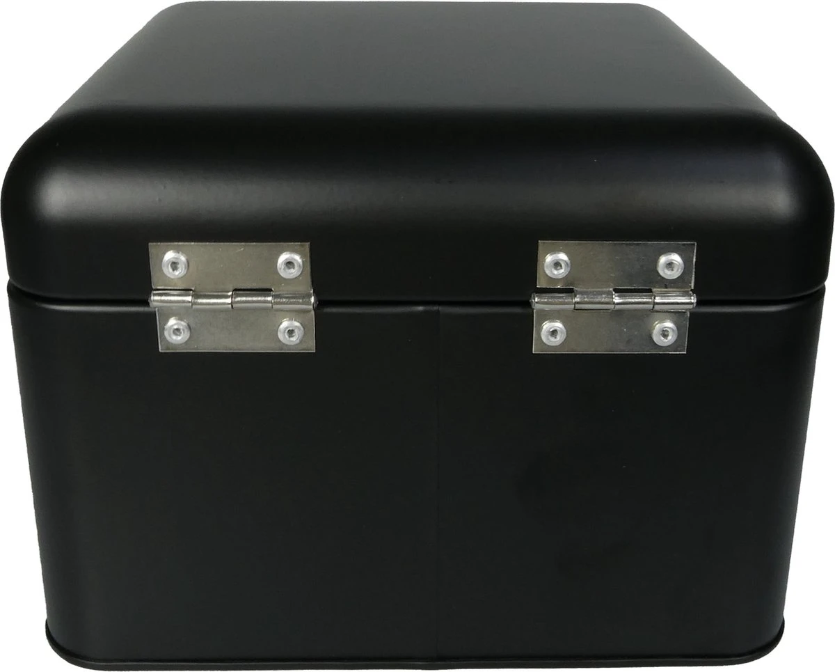 Shall BBHZ01 Broodbak Zwart Metaal 5 Shall BBHZ01 Broodbak Zwart Metaal - Afbeelding 3