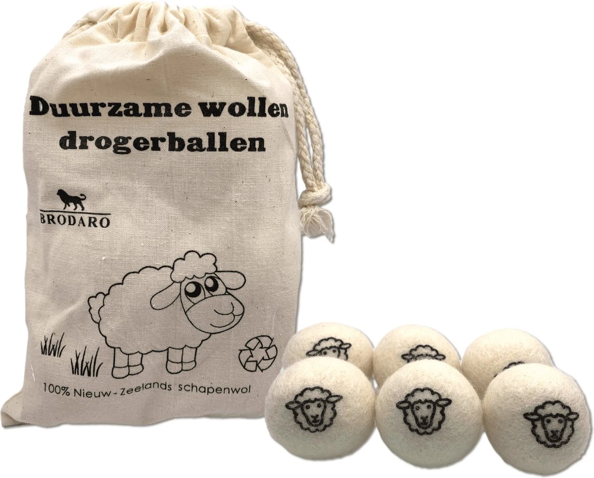 Drogerballen 6 Stuks - Wasbol - Droogballen - Herbruikbare Wasbollen - Wasverzachter - Wasdrogerballen - Doseerbol 3 Drogerballen 6 Stuks - Wasbol - Droogballen - Herbruikbare Wasbollen - Wasverzachter - Wasdrogerballen - Doseerbol