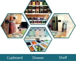 Empyrea Set Van 24 Luchtdichte Vershouddozen, Voorraad Bussen Opslag En Organisatie, Keuken En Voedselcontainer, Voorraadpotten Van Kunststof, BPA-vrij, 72 Etiketten, 3 Markers En 8 Lepels Meegeleverd | Keuken Organizer Voorraadcontainers 10 Empyrea Set Van 24 Luchtdichte Vershouddozen, Voorraad Bussen Opslag En Organisatie, Keuken En Voedselcontainer, Voorraadpotten Van Kunststof, BPA-vrij, 72 Etiketten, 3 Markers En 8 Lepels Meegeleverd | Keuken Organizer Voorraadcontainers -Huishoudelijke Artikelen Winkel 1200x966 2