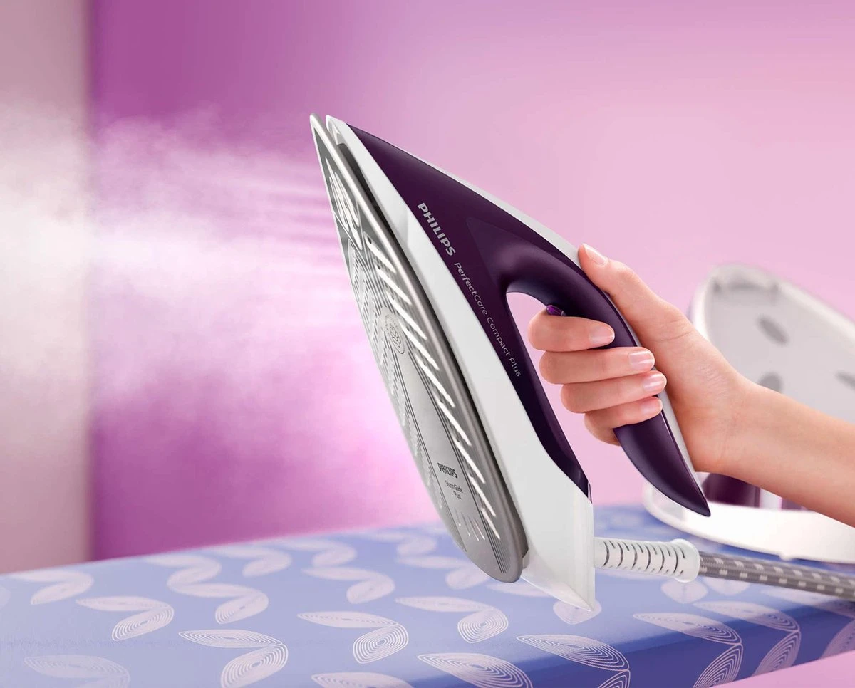 Philips PerfectCare Compact Plus GC7933/30 - Stoomgenerator - Paars 9 Philips PerfectCare Compact Plus GC7933/30 - Stoomgenerator - Paars - Afbeelding 7