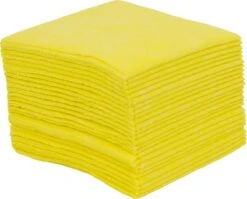 Vaatdoek Viscose Ca. 125 -grams Pak à 25 Ca. 38x40 Cm Geel