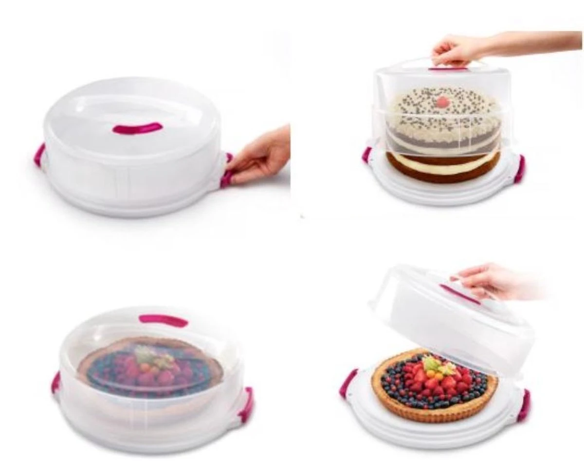 Metaltex Dolceforno Vershouddoos - Voor Taarten 18 Metaltex Dolceforno Vershouddoos - Voor Taarten - Afbeelding 16