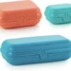 Tupperware Smartclip Set Van 3 (snackdoosjes) -Huishoudelijke Artikelen Winkel 1200x985