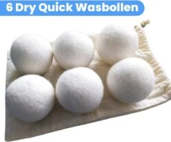 DRYQUICK Drogerballen- Wasbollen- Duurzaam Schapenwol - Herbruikbaar- 6 XL Wasballen Wit 17 DRYQUICK Drogerballen- Wasbollen- Duurzaam Schapenwol - Herbruikbaar- 6 XL Wasballen Wit -Huishoudelijke Artikelen Winkel 1200x997