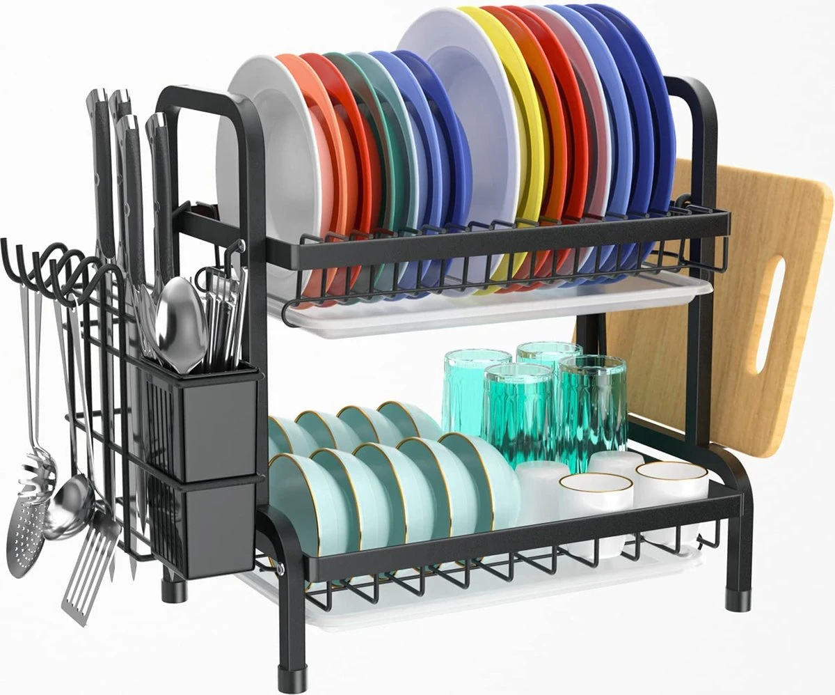 Dish Drying Rack Drainer Afdruiprek Metaal Afvoerafdruiprek Met Druppelbak Black Decker Droogrek Zwart Afdruiprek Brabantiaafdruiprek Metaal Muur 3 Dish Drying Rack Drainer Afdruiprek Metaal Afvoerafdruiprek Met Druppelbak Black Decker Droogrek Zwart Afdruiprek Brabantiaafdruiprek Metaal Muur