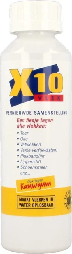 X10 Vlekken - 250 Ml - Vlekverwijderaar -Huishoudelijke Artikelen Winkel 343x1200
