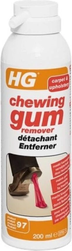 HG Chewing Gum Remover (HG Product 97) - 200ml - Bevriest Kauwgom 15 HG Chewing Gum Remover (HG Product 97) - 200ml - Bevriest Kauwgom -Huishoudelijke Artikelen Winkel 348x1200