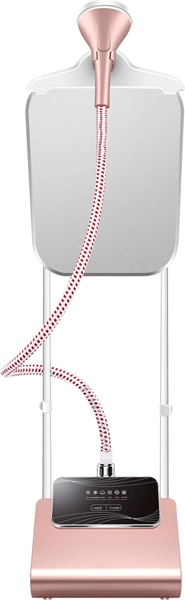 Niceey Kledingstomer - Incl. Strijkplank - Met 6 Standen - Krachtig Stomen - Steamer - 1800Watt - 2,5L Watercapaciteit - Wit/Roze 3 Niceey Kledingstomer - Incl. Strijkplank - Met 6 Standen - Krachtig Stomen - Steamer - 1800Watt - 2,5L Watercapaciteit - Wit/Roze