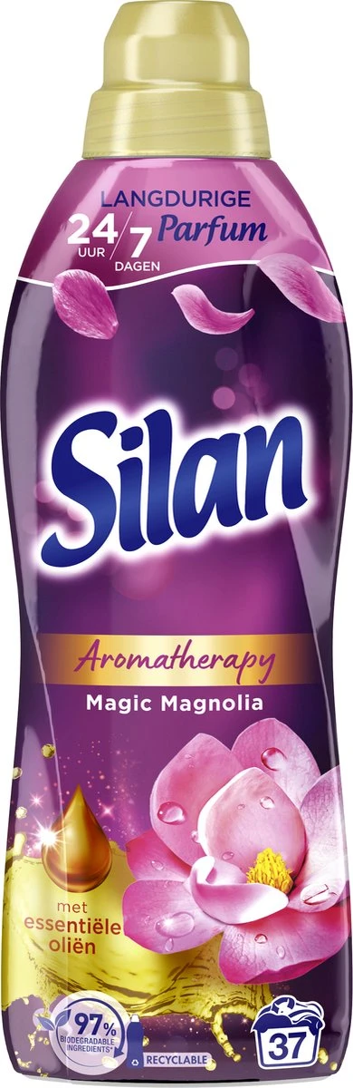 Silan Aroma Therapy Magic Magnolia Wasverzachter - 6 X 37 Wasbeurten - Voordeelverpakking 5 Silan Aroma Therapy Magic Magnolia Wasverzachter - 6 X 37 Wasbeurten - Voordeelverpakking - Afbeelding 3