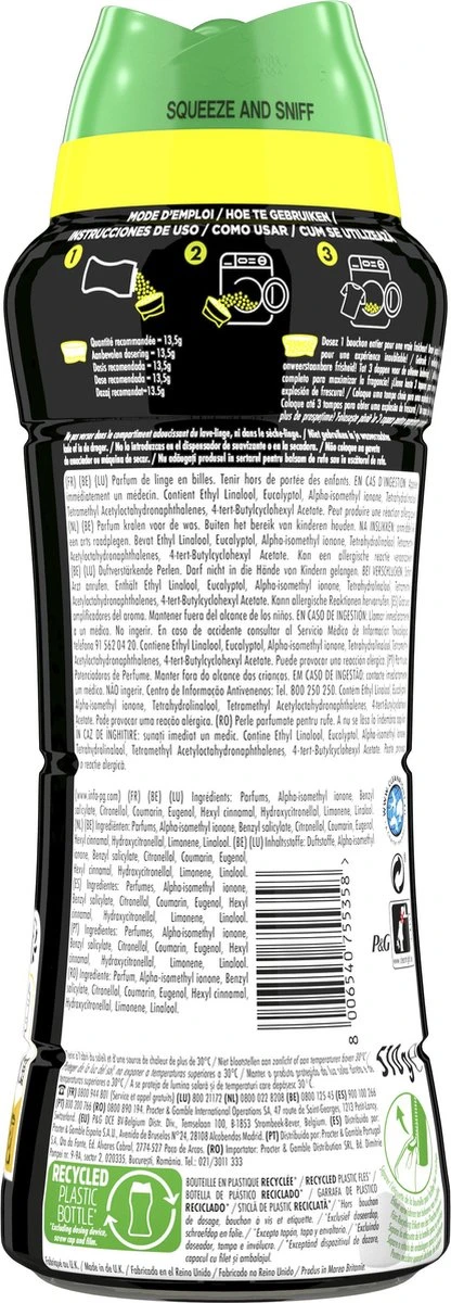 Lenor Unstoppables Geur Van Ariel Geurparels - In-Wash Geurbooster - 510g 7 Lenor Unstoppables Geur Van Ariel Geurparels - In-Wash Geurbooster - 510g - Afbeelding 5