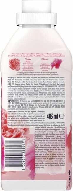 Lenor Pioenroos En Hibiscus Wasverzachter - 8 X 23 Wasbeurten - Voordeelverpakking -Huishoudelijke Artikelen Winkel 464x1200 2