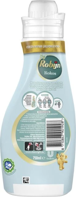 Robijn Collections Kokos Wasverzachter - 4 X 30 Wasbeurten - Voordeelverpakking -Huishoudelijke Artikelen Winkel 464x1200 4