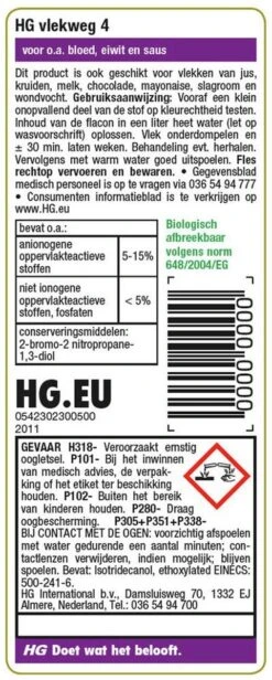 HG Vlekweg 4 - 50ml - Voor Onder Andere Saus En Kruiden 8 HG Vlekweg 4 - 50ml - Voor Onder Andere Saus En Kruiden -Huishoudelijke Artikelen Winkel 481x1200 1