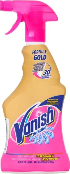 Vanish Oxi Action Gold Vlekverwijderaar Spray - 500ml X2 -Huishoudelijke Artikelen Winkel 486x1200