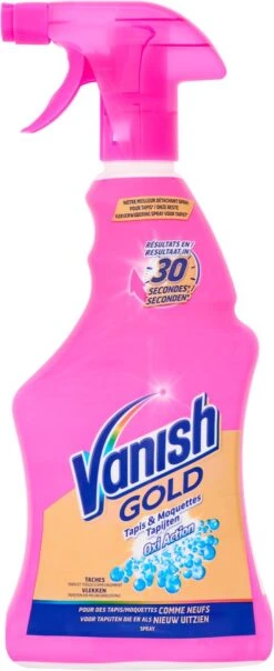 Vanish Oxi Action Gold Vlekverwijderaar Spray - 500ml X2 -Huishoudelijke Artikelen Winkel 491x1200