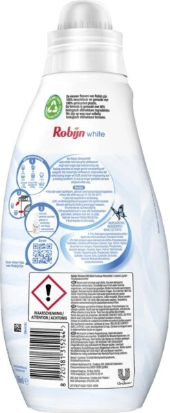 Robijn Klein & Krachtig Classics Stralend Wit Vloeibaar Wasmiddel - 8 X 19 Wasbeurten - Voordeelverpakking -Huishoudelijke Artikelen Winkel 494x1200 2