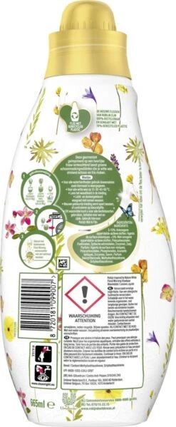 Robijn Klein & Krachtig Wit Floral Morning Vloeibaar Wasmiddel - 8 X 19 Wasbeurten - Voordeelverpakking -Huishoudelijke Artikelen Winkel 495x1200