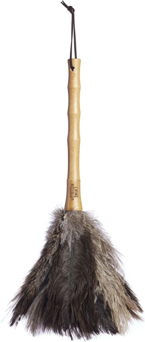 Plumeau Met Struisvogelveren, Bruin - KitchenCraft | Living Nostalgia 3 Plumeau Met Struisvogelveren, Bruin - KitchenCraft | Living Nostalgia