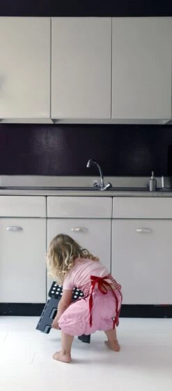 PUHLMANN - Inklapbare Kruk, JAMES, Plastic, Grijs, 22 Cm Hoog, Max 100 Kilo -Huishoudelijke Artikelen Winkel 530x1200 1