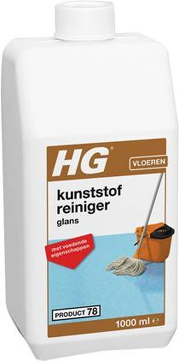 HG Kunststofreiniger Glans - Glansherstel - Geschikt Voor O.a. Pvc, Gietvloeren En Linoleum 3 HG Kunststofreiniger Glans - Glansherstel - Geschikt Voor O.a. Pvc, Gietvloeren En Linoleum