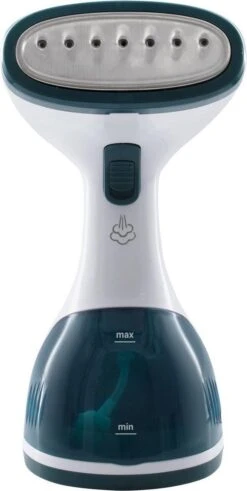 Tomado TSH1201W - Kledingstomer - 1200 Watt - RVS Zool - Wit/turquoise 16 Tomado TSH1201W - Kledingstomer - 1200 Watt - RVS Zool - Wit/turquoise -Huishoudelijke Artikelen Winkel 604x1200