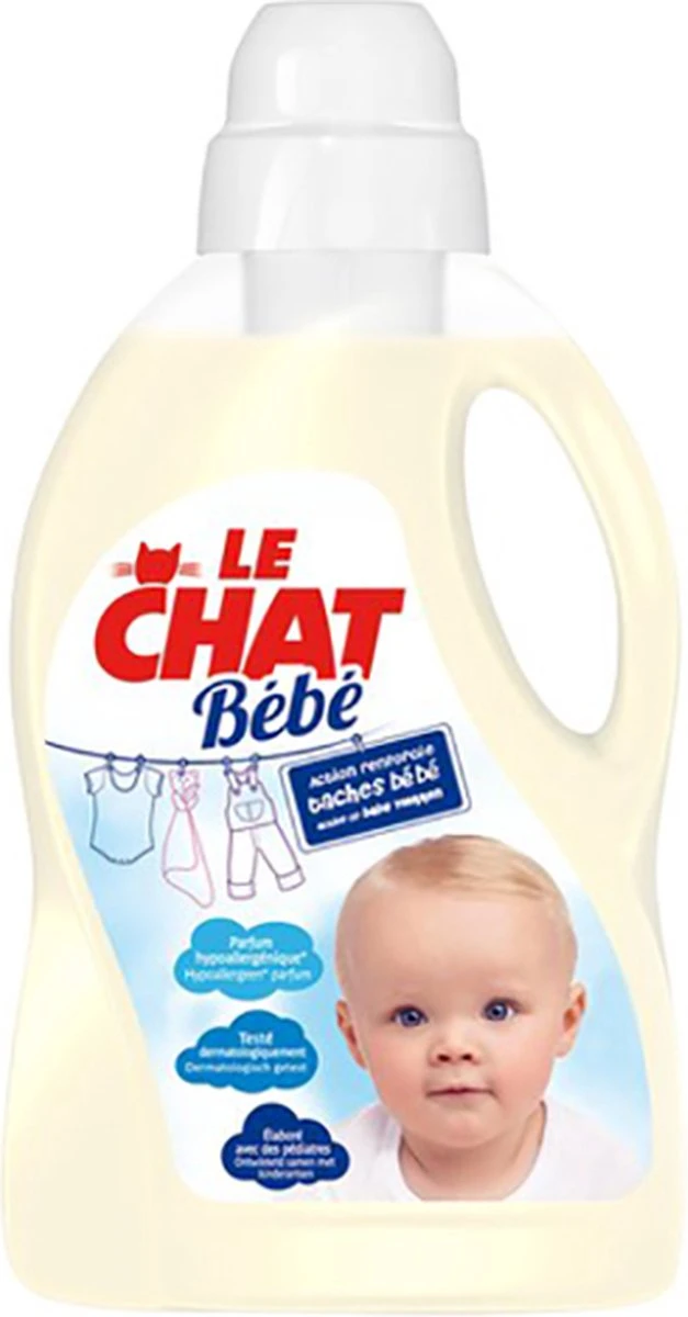 Le Chat Baby Gel - Vloeibaar Wasmiddel - 30 Wasbeurten 7 Le Chat Baby Gel - Vloeibaar Wasmiddel - 30 Wasbeurten - Afbeelding 5