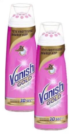 Vanish Oxi Action Gold Powergel Vlekverwijderaar - 200ml X2 -Huishoudelijke Artikelen Winkel 632x1200