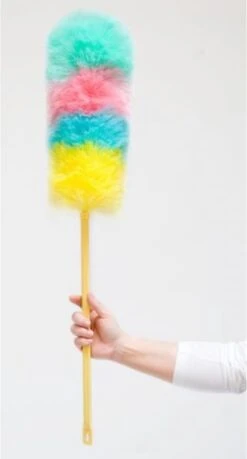 Merkloos Plumeau Met Uitschuifsteel