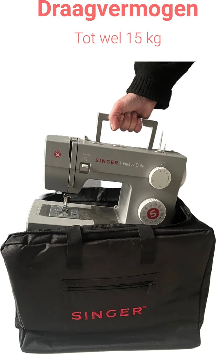 Jespro - Naaimachine Tas - Singer - Max. 15 KG - Naaimachine - Naaimachinetas - Naaimachine Singer - Opbergtas - Naaimachine Opbergtas 5 Jespro - Naaimachine Tas - Singer - Max. 15 KG - Naaimachine - Naaimachinetas - Naaimachine Singer - Opbergtas - Naaimachine Opbergtas - Afbeelding 3