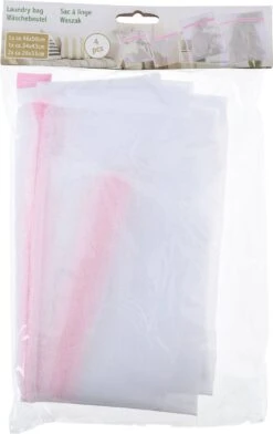 Merkloos Orange85 Waszakken 4 Stuks - 4 Maten - Lingerie - Bh - Schoenen - Schoenen -Huishoudelijke Artikelen Winkel 756x1200