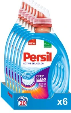 Persil® Persil Active Gel Color - Vloeibaar Wasmiddel - Voordeelverpakking - 6 X 20 Wasbeurten -Huishoudelijke Artikelen Winkel 761x1200