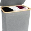 JoFlow® Wasmand Met Wassorteerder En Deksel | Wasbox Met 3 Vakken | Bamboe | 120L 2 JoFlow® Wasmand Met Wassorteerder En Deksel | Wasbox Met 3 Vakken | Bamboe | 120L -Huishoudelijke Artikelen Winkel 777x1200 1