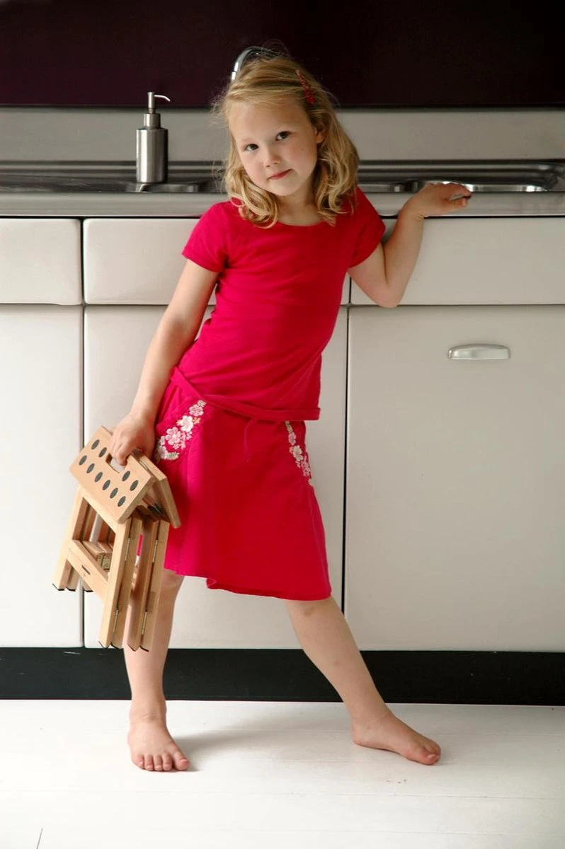 PUHLMANN - Inklapbare Kruk, JAMES, Hout, 23 Cm Hoog, Max 150 Kilo 4 PUHLMANN - Inklapbare Kruk, JAMES, Hout, 23 Cm Hoog, Max 150 Kilo - Afbeelding 2