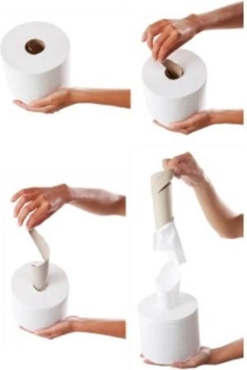 Poetsrol Tork M2 121206 2-laags - 20cm X 160m - 6 Rollen 8 Poetsrol Tork M2 121206 2-laags - 20cm X 160m - 6 Rollen - Afbeelding 6