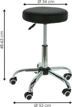 Alora Tabouret Op Wielen - Zadelkruk - Zwart - Kruk – Kapperskruk - Draaikruk - Werkkruk - Verstelbaar 10 Alora Tabouret Op Wielen - Zadelkruk - Zwart - Kruk – Kapperskruk - Draaikruk - Werkkruk - Verstelbaar -Huishoudelijke Artikelen Winkel 809x1200 2