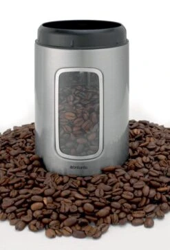 Brabantia Voorraadbus - 1,4 L - Matt Steel Fingerprint Proof / Matt Black Deksel - Met Venster 15 Brabantia Voorraadbus - 1,4 L - Matt Steel Fingerprint Proof / Matt Black Deksel - Met Venster -Huishoudelijke Artikelen Winkel 817x1200