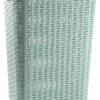 Grote Rotan Wasmand/opbergmand Met Deksel 60 Liter In Kleur Lichtgroen - Kunststof - L35 X B43 X H62 Cm - Wasmanden -Huishoudelijke Artikelen Winkel 822x1200