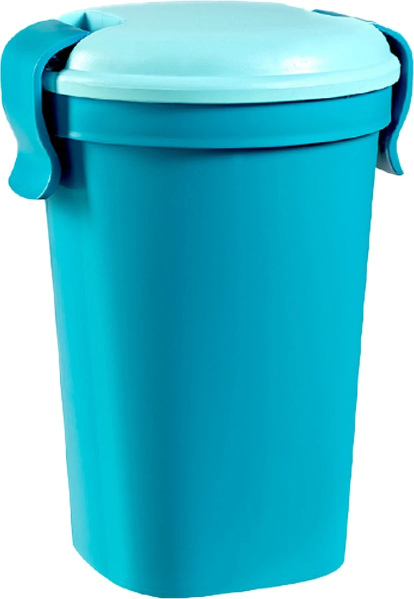 Curver Lunch & Go Beker - Magnetronbestendig - Lunchbeker – Muesli Beker - Soepbeker - Yoghurt Beker To Go – LunchBox - KoffieBeker - Salade Lunchbox - 0,6l – Blauw 3 Curver Lunch & Go Beker - Magnetronbestendig - Lunchbeker – Muesli Beker - Soepbeker - Yoghurt Beker To Go – LunchBox - KoffieBeker - Salade Lunchbox - 0,6l – Blauw